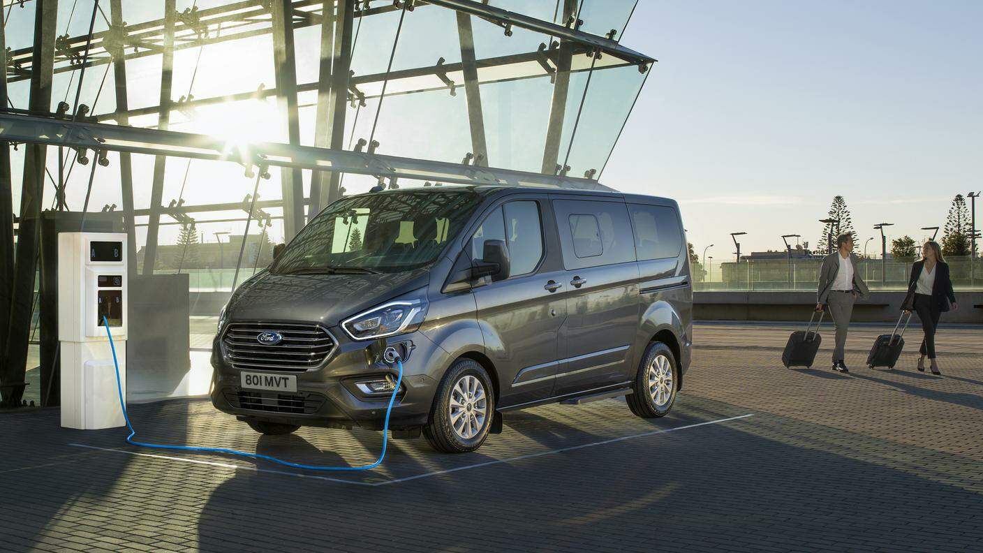 In calo gli utilitari in Europa, compresi veicoli come il Ford Transit Tourneo Custom
