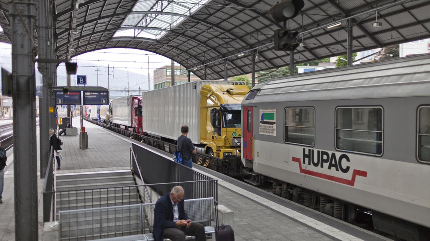 Incremento dell'1,7% dei trasporti su rotaia