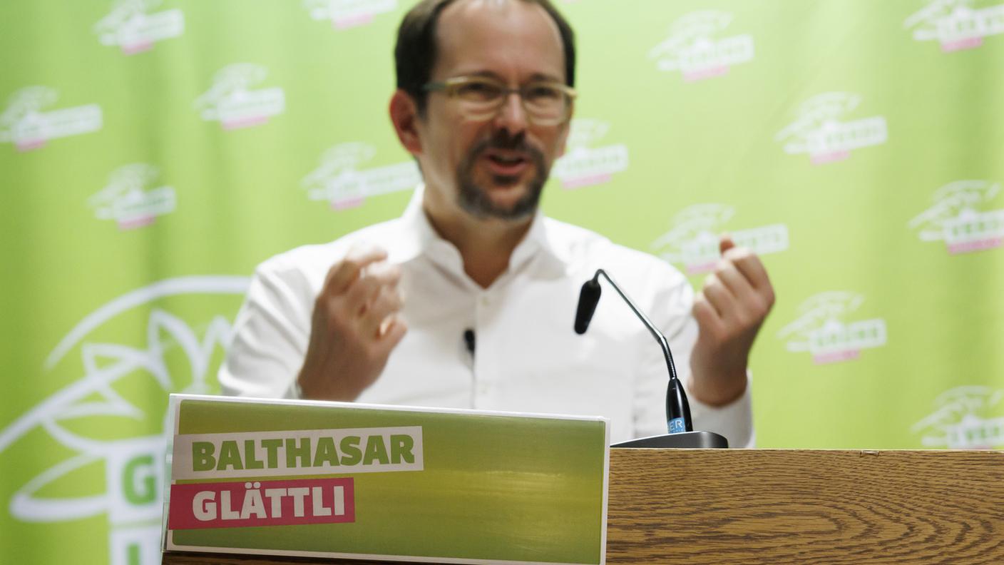 Il presidente dei Verdi Balthasar Glättli
