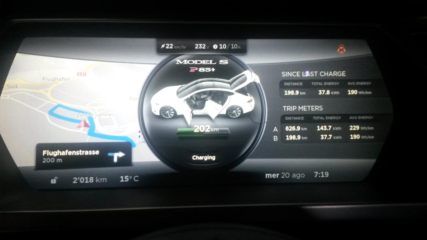 Tesla Model S P85