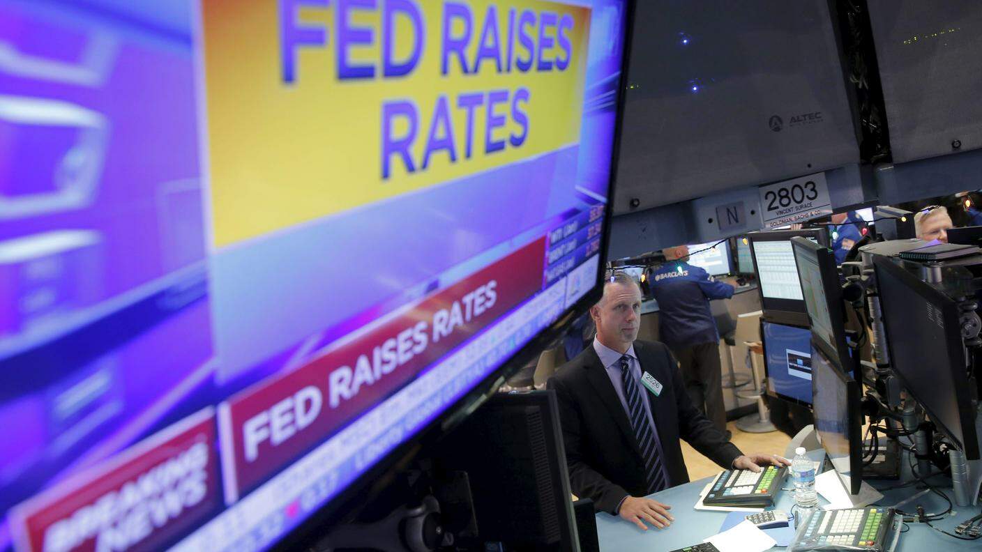 La Fed aumenterà meno di quattro volte i tassi nel 2016 e 2017