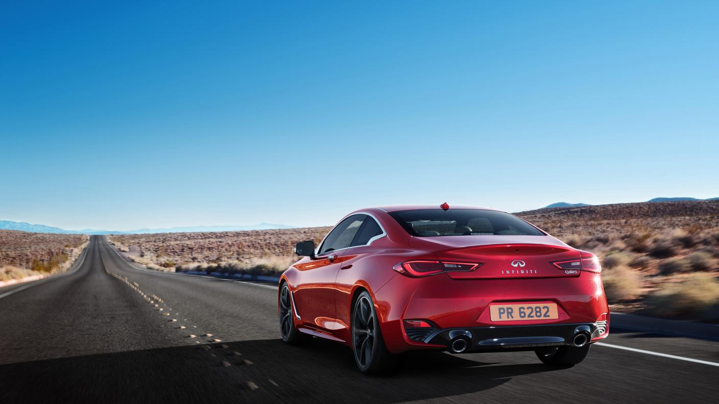 La nuova sportiva di Infiniti offre un nuovo V6 da 405 CV e le 4x4
