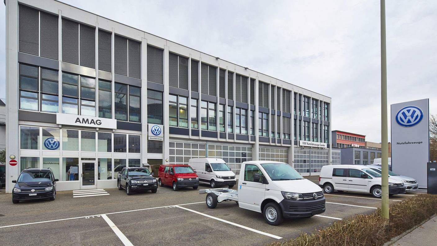 La nuova struttura per i veicoli commerciali VW aperta da AMAG a Schlieren di recente