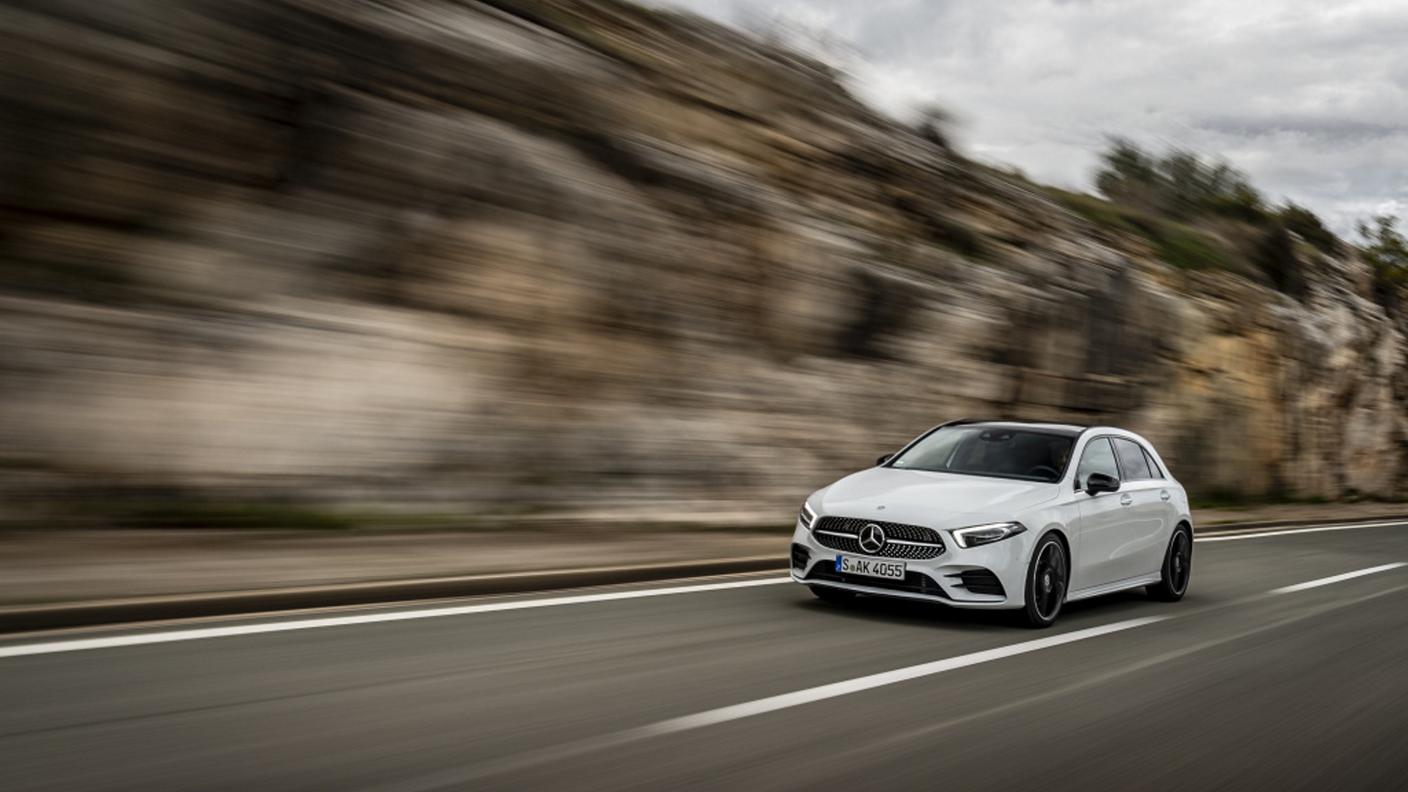 In calo le auto diesel in Europa ma non mancano novità come la Mercedes A180d