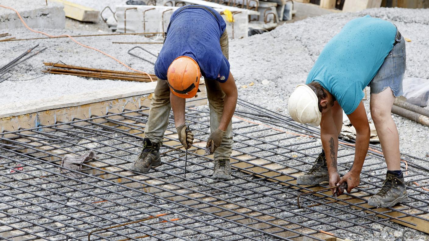 Il settore della costruzione resta uno di quelli più a rischio