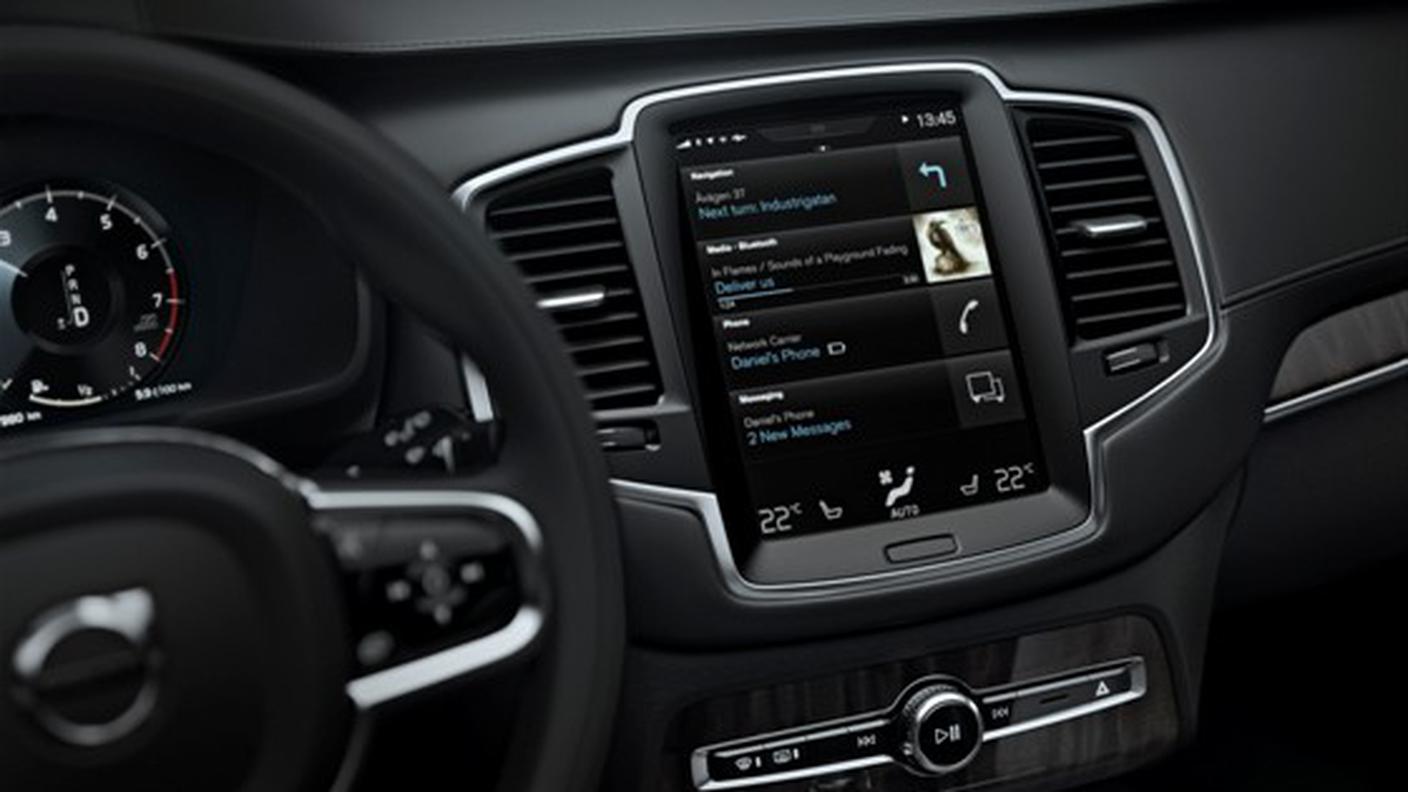 Il futuro sistema Sensus della XC90