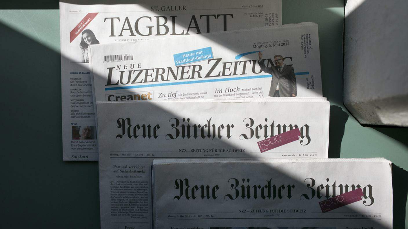 Il gruppo NZZ controlla da maggio anche il "St. Galler Tagblatt" e la "Neue Luzerner Zeitung"