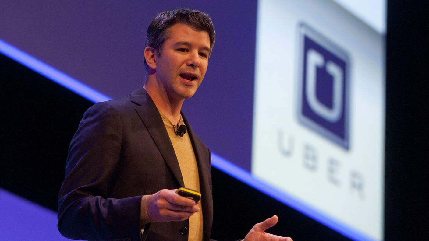 Travis Kalanick, fondatore dell'applicazione Uber