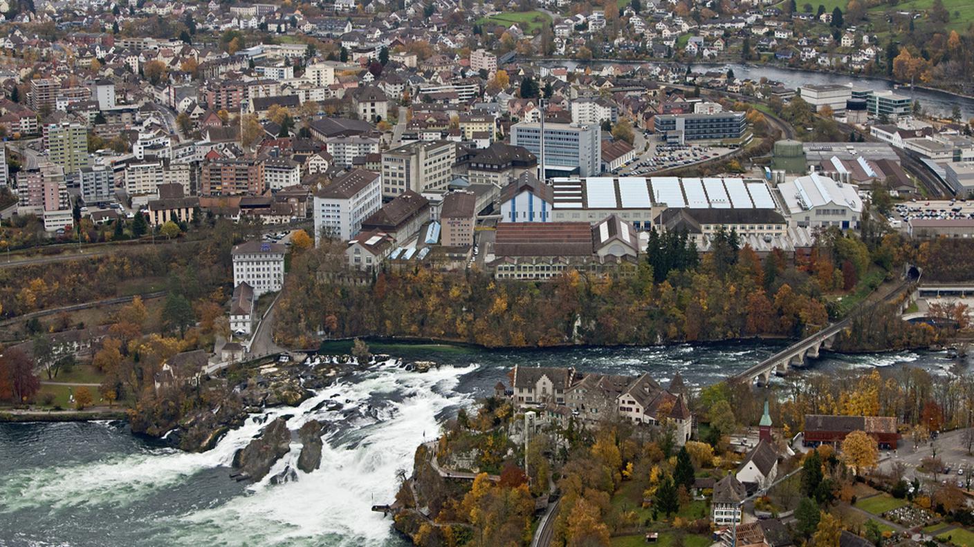 La Alstom di Neuhausen dall'alto