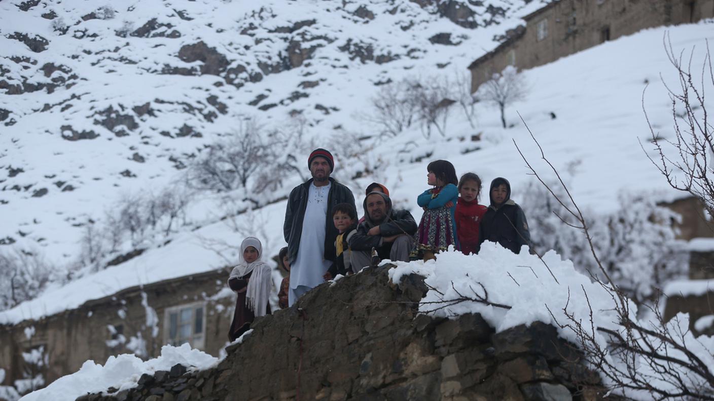 Il nord dell'Afghanistan sotto la neve