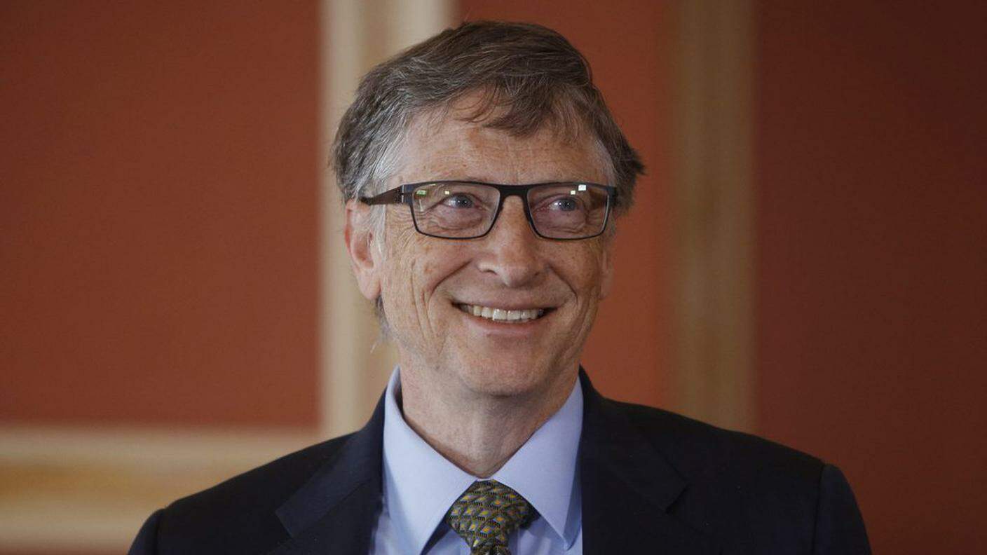 Bill Gates in una foto scattata in Canada lo scorso 25 febbraio