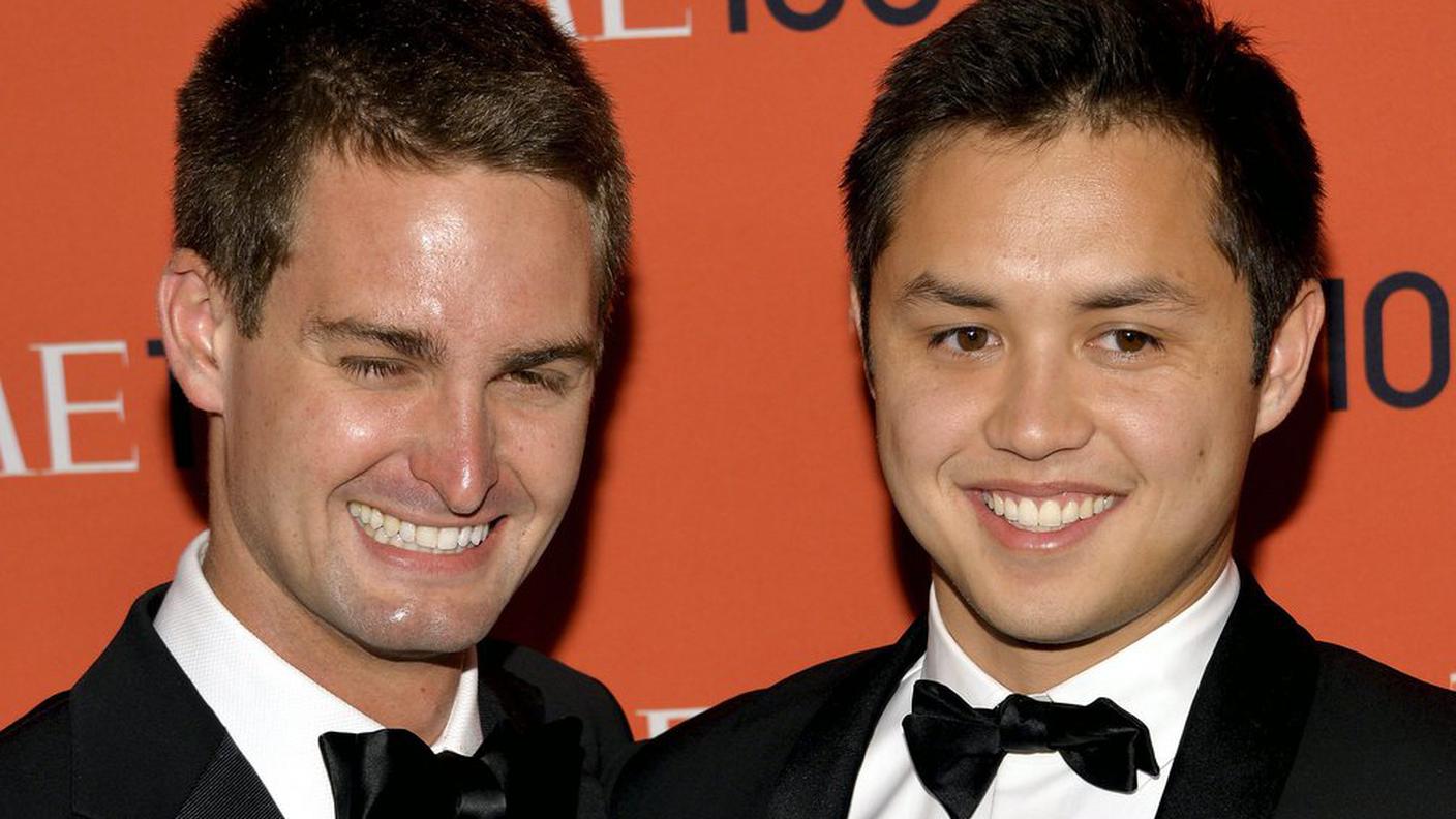 Evan Spiegel (24 anni) e Bobby Murphy (25)