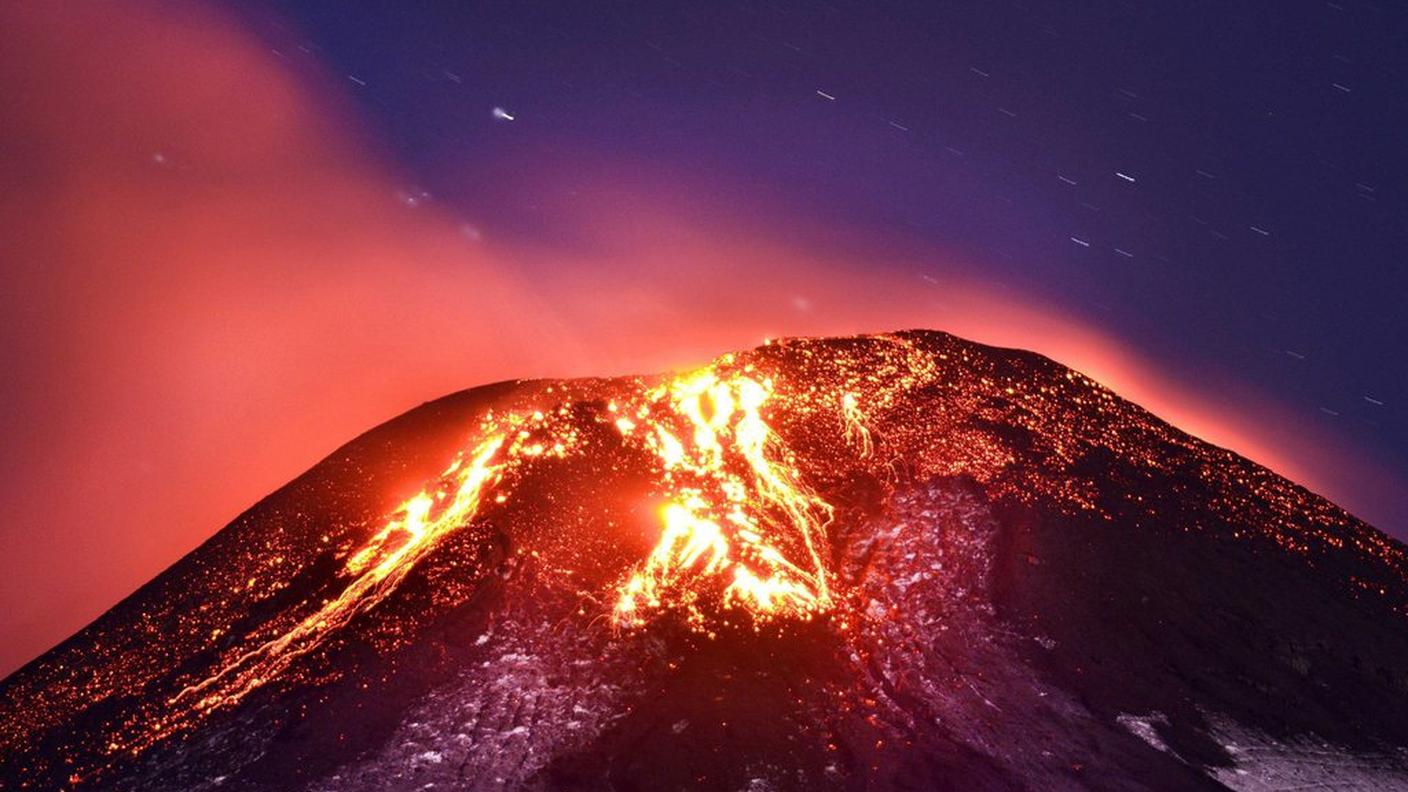 Il cratere si trova a 2'840 metri