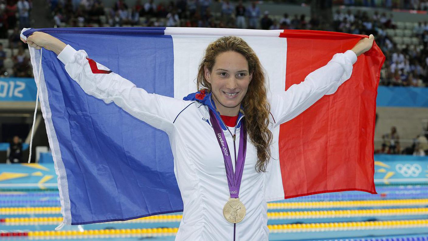 Camille Muffat, oro olimpico nei 400 m stile libero a Londra nel 2012