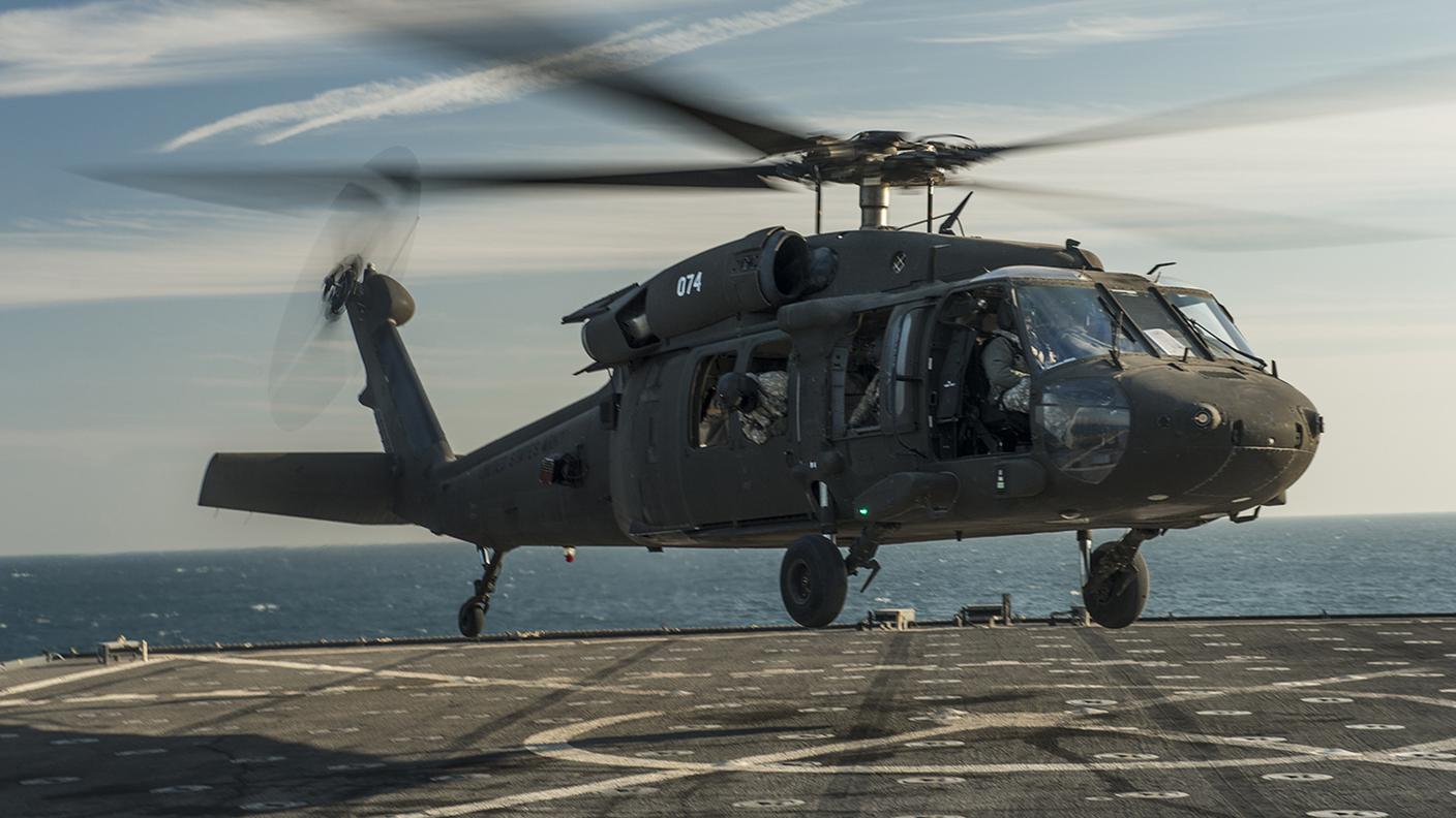 I contatti con l’UH-60 Black Hawk sono stati persi martedì sera