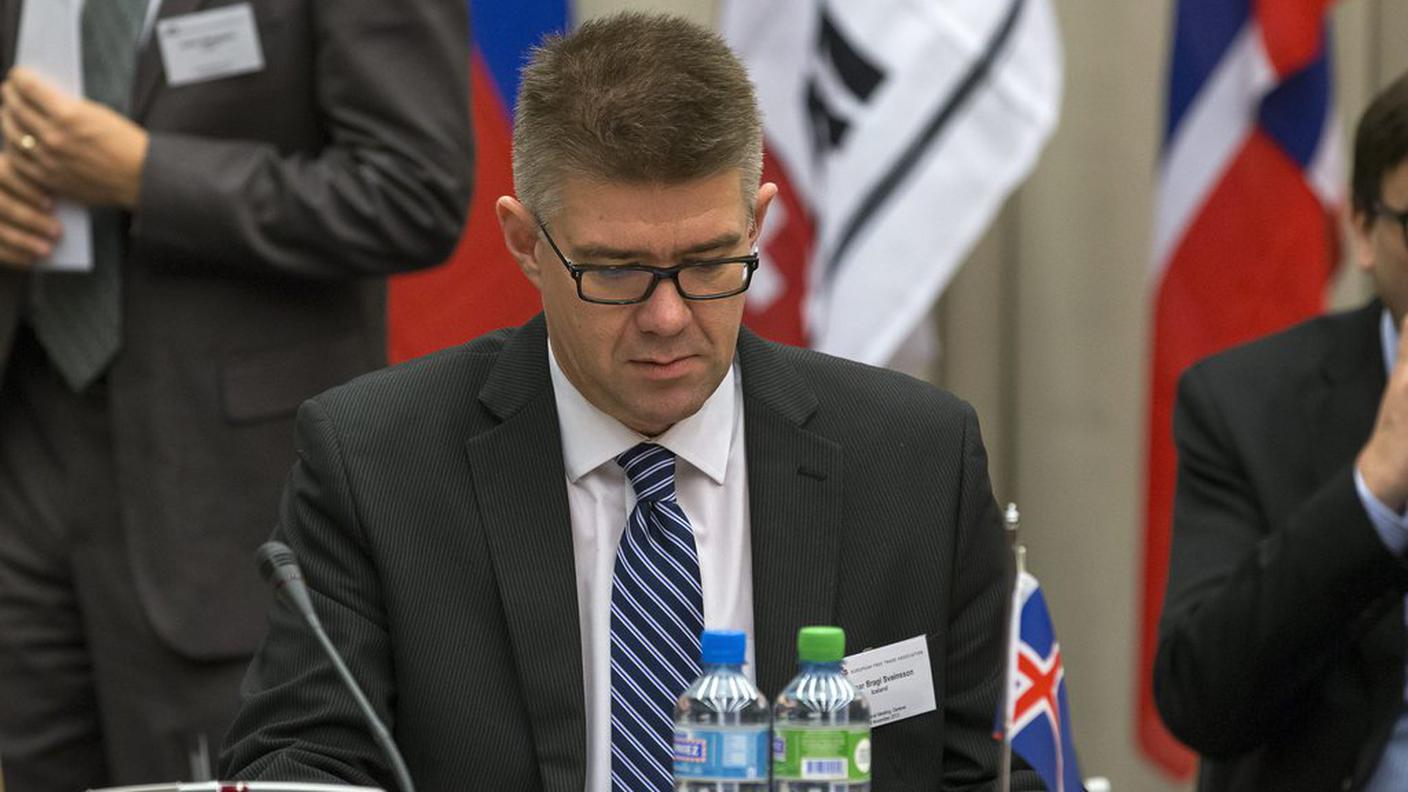 Il ministro degli esteri Gunnar Bragi Sveinsson 