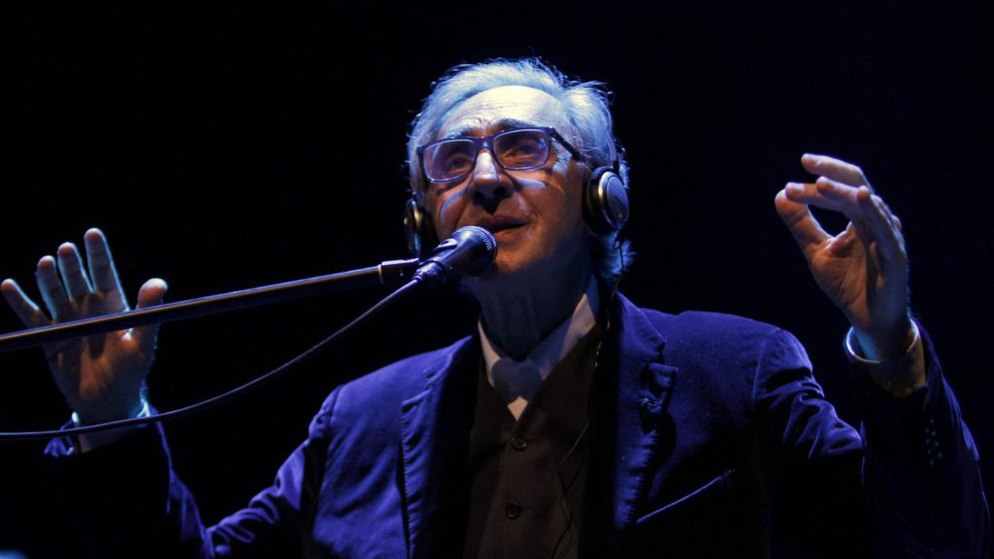 Il cantautore siciliano Franco Battiato