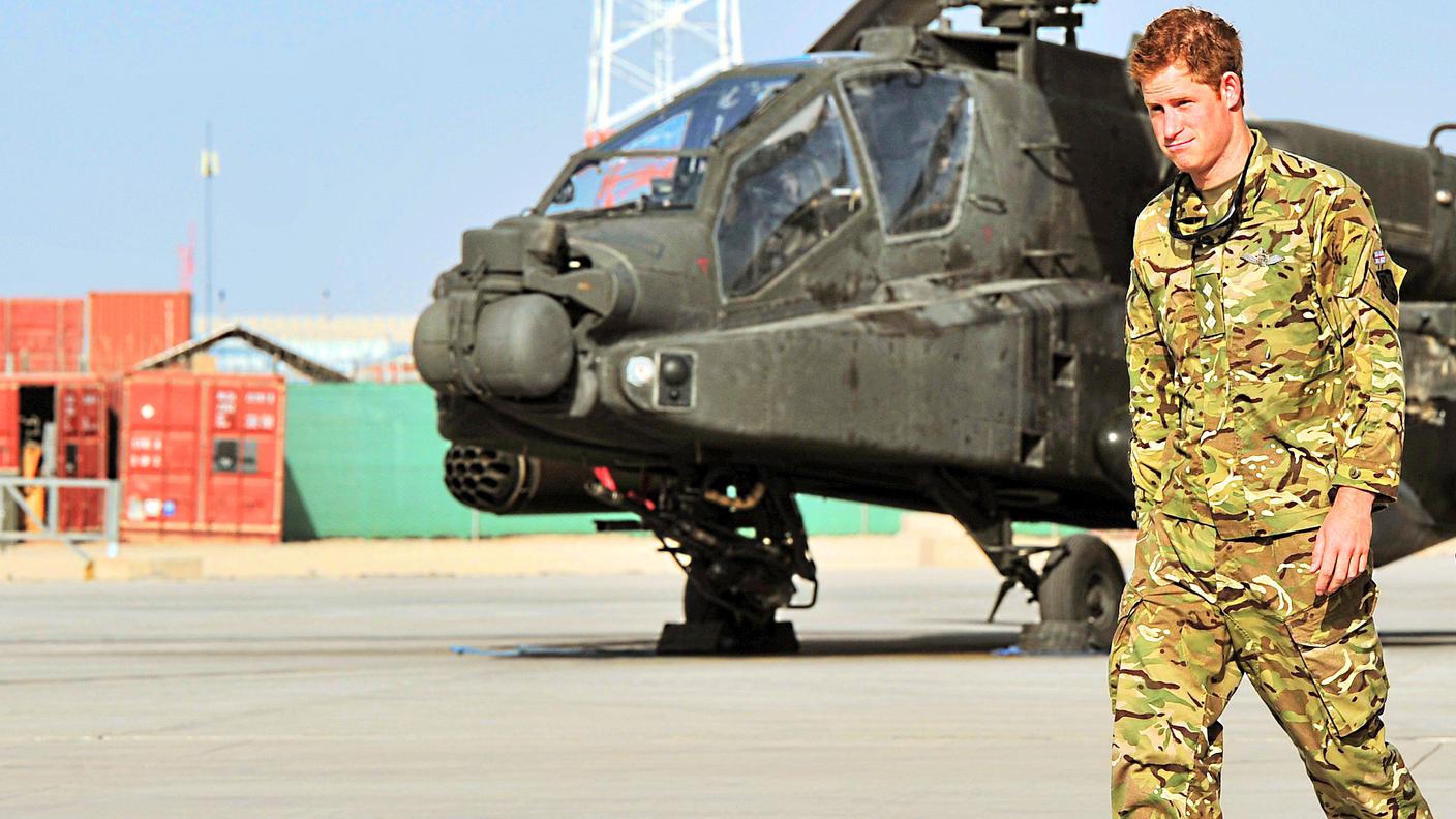 Il principe, mentre serviva l'esercito della Corona, era chiamato semplicemente "Harry Wales"