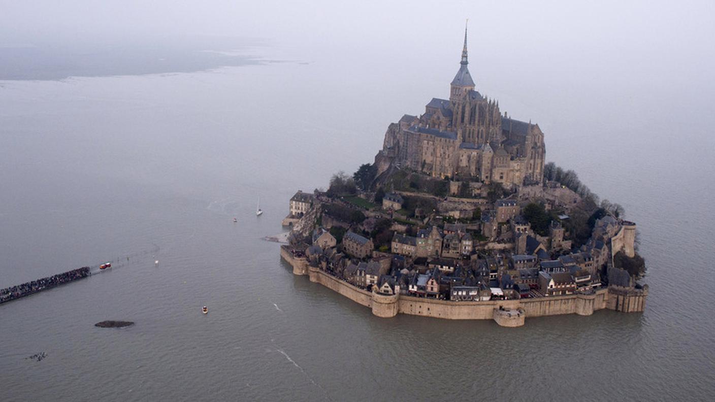 Mont Saint-Michel, un'isola