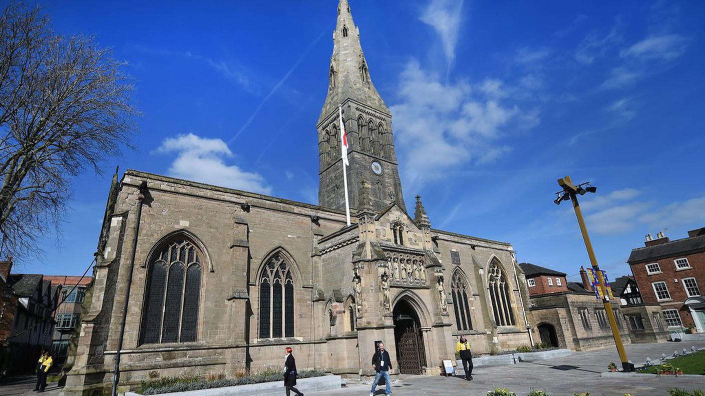La cattedrale di Leicester dove verrà seppellito