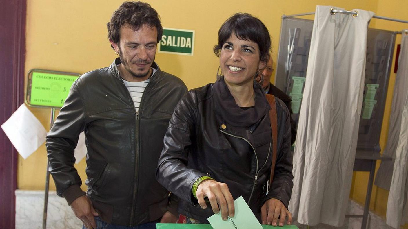 Teresa Rodriguez, la candidata di Podemos alla presidenza della regione