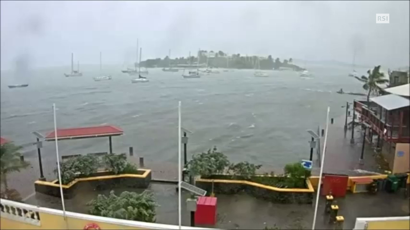 Irma colpisce i Caraibi