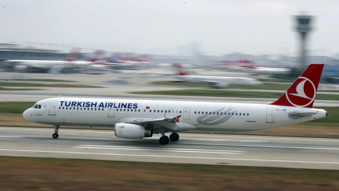 L'aereo partito da Istanbul si è posato a Casablanca