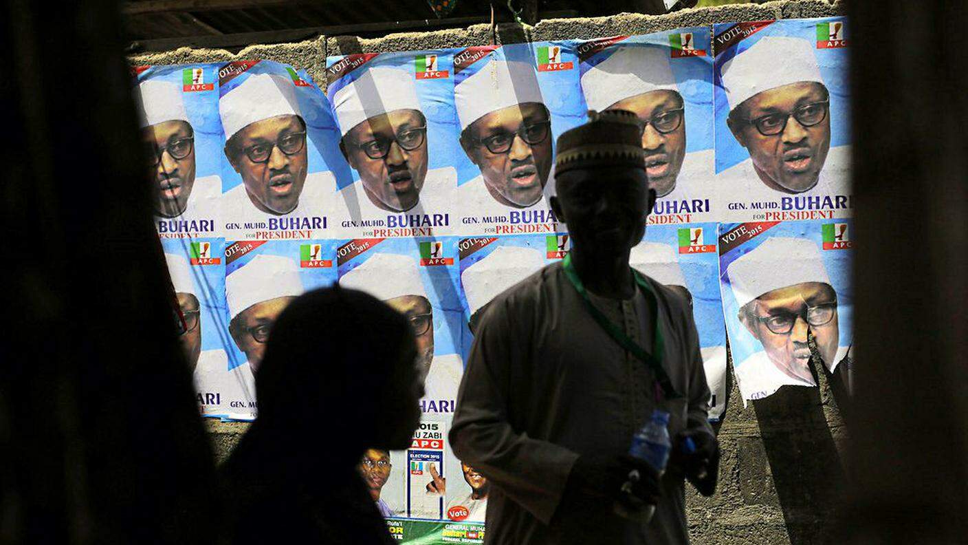 Il presidente Buhari, islamico, per il momento è in vantaggio sull'uscente Goodluck