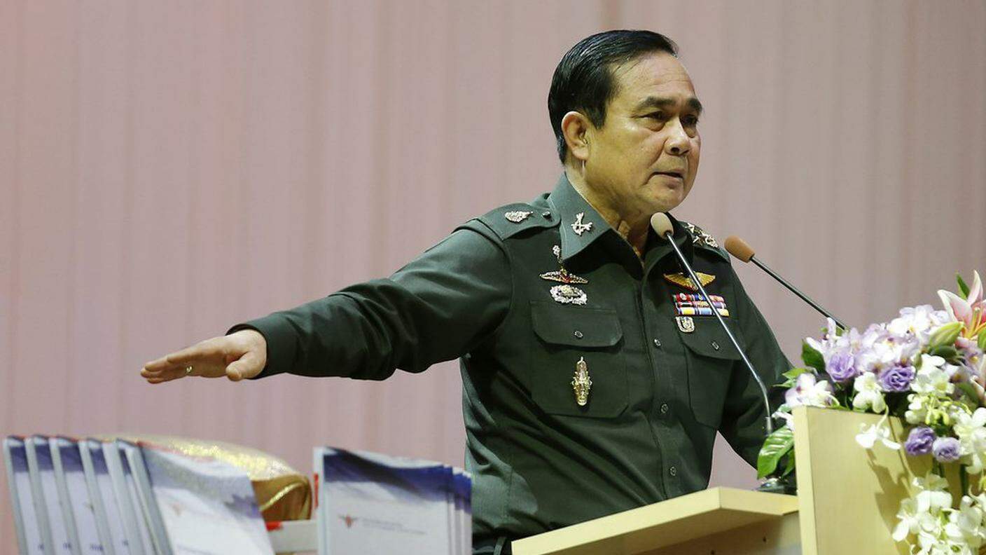 Il generale Prayuth Chan-ocha, capo della giunta militare thailandese