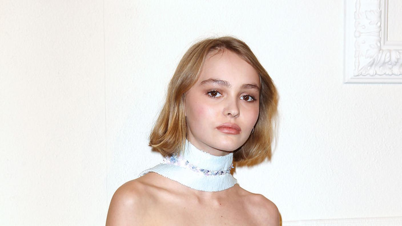 Lily-Rose Depp all'evento Chanel di New York 