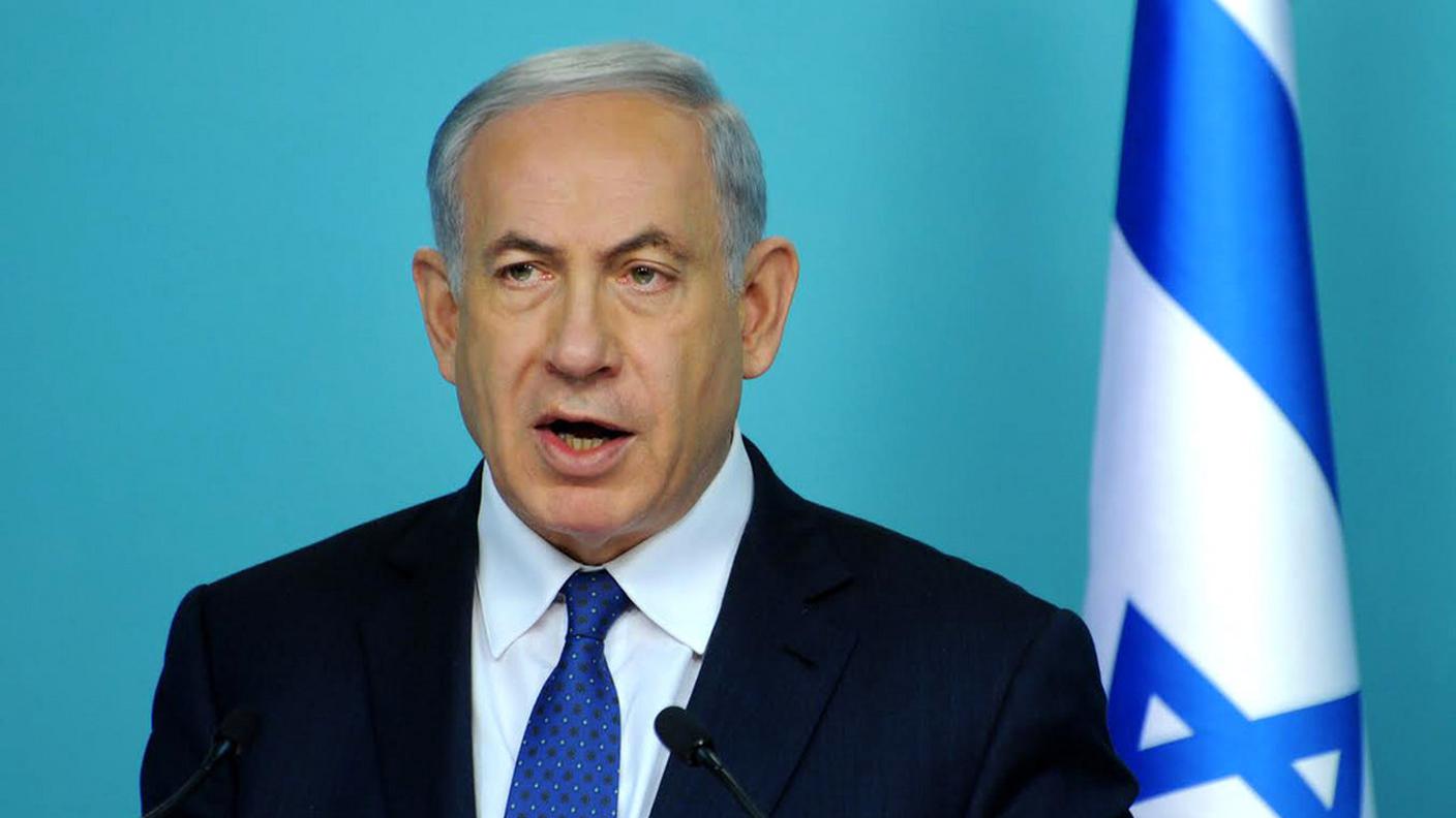Il primo ministro israeliano Benyamin Netanyahu 