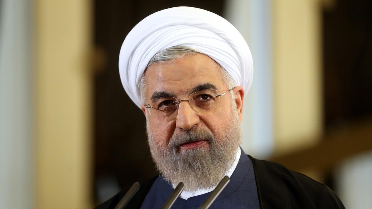 Il presidente iraniano, Hassan Rohani 