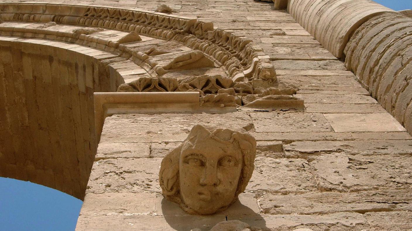 Particolare del sito archeologico