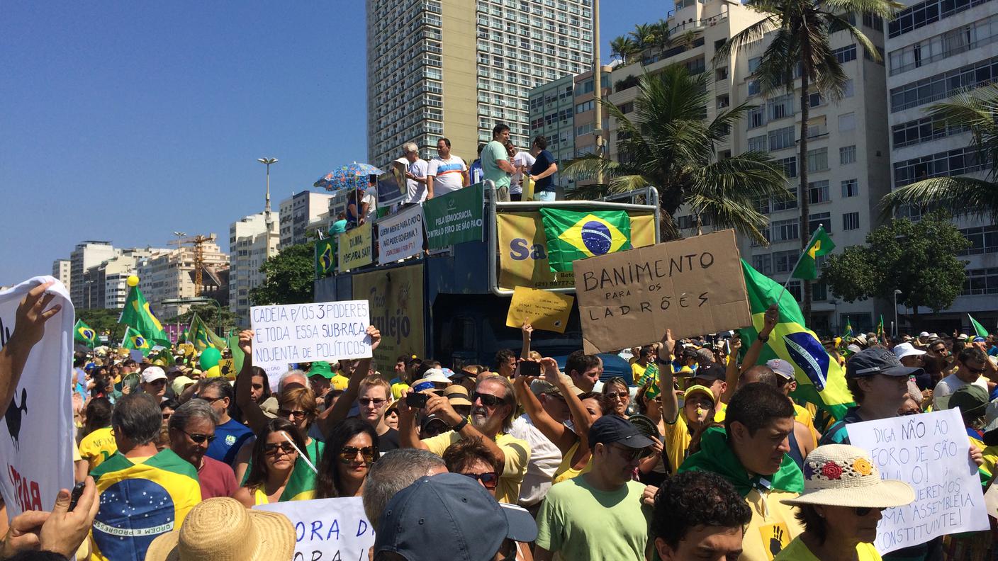 La protesta 