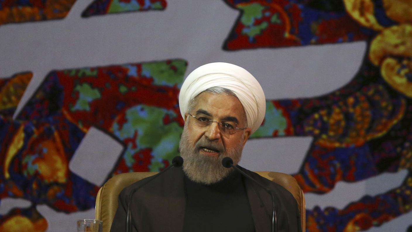 Il presidente iraniano Hassan Rouhani 