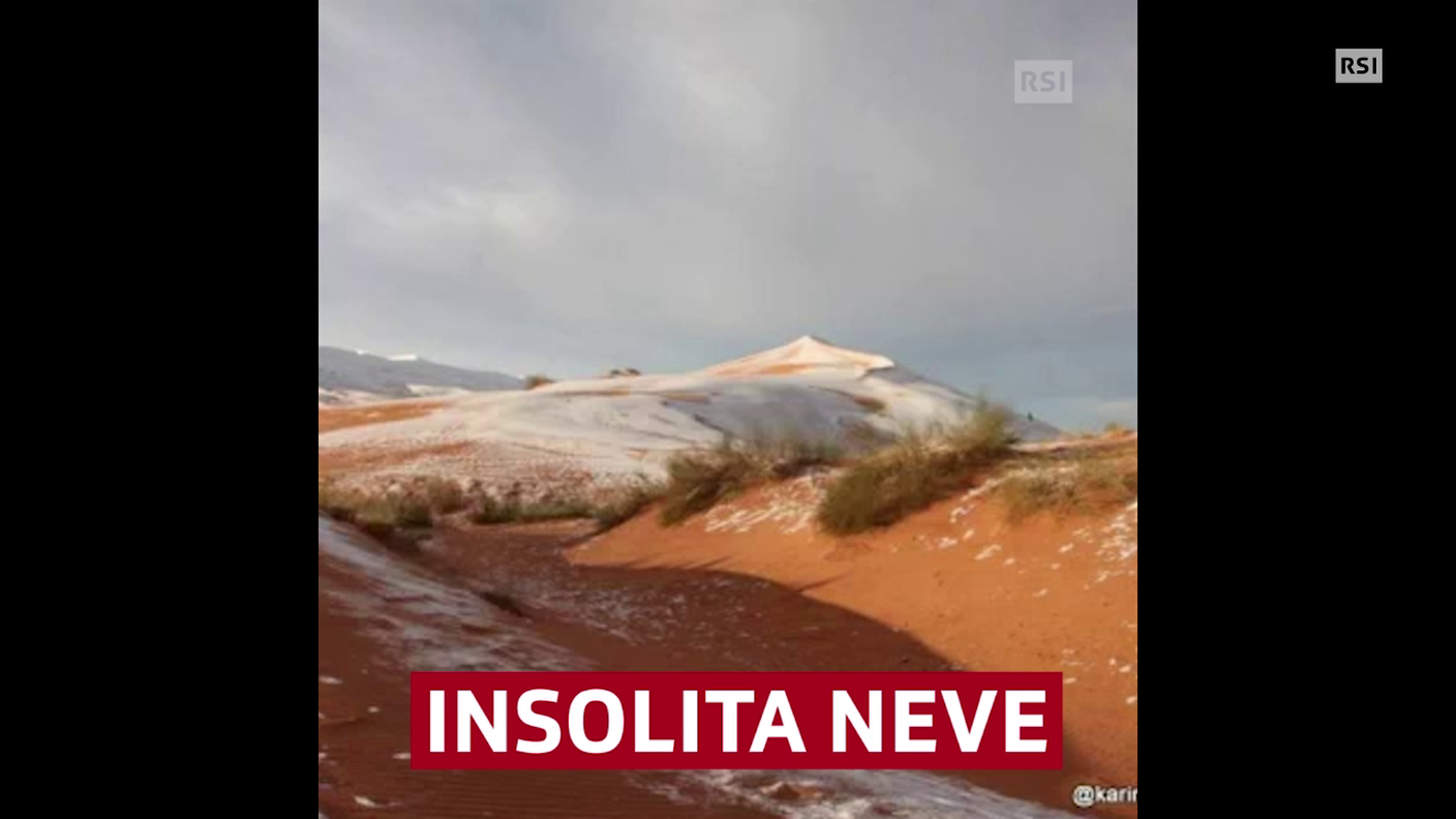 La neve nel Sahara