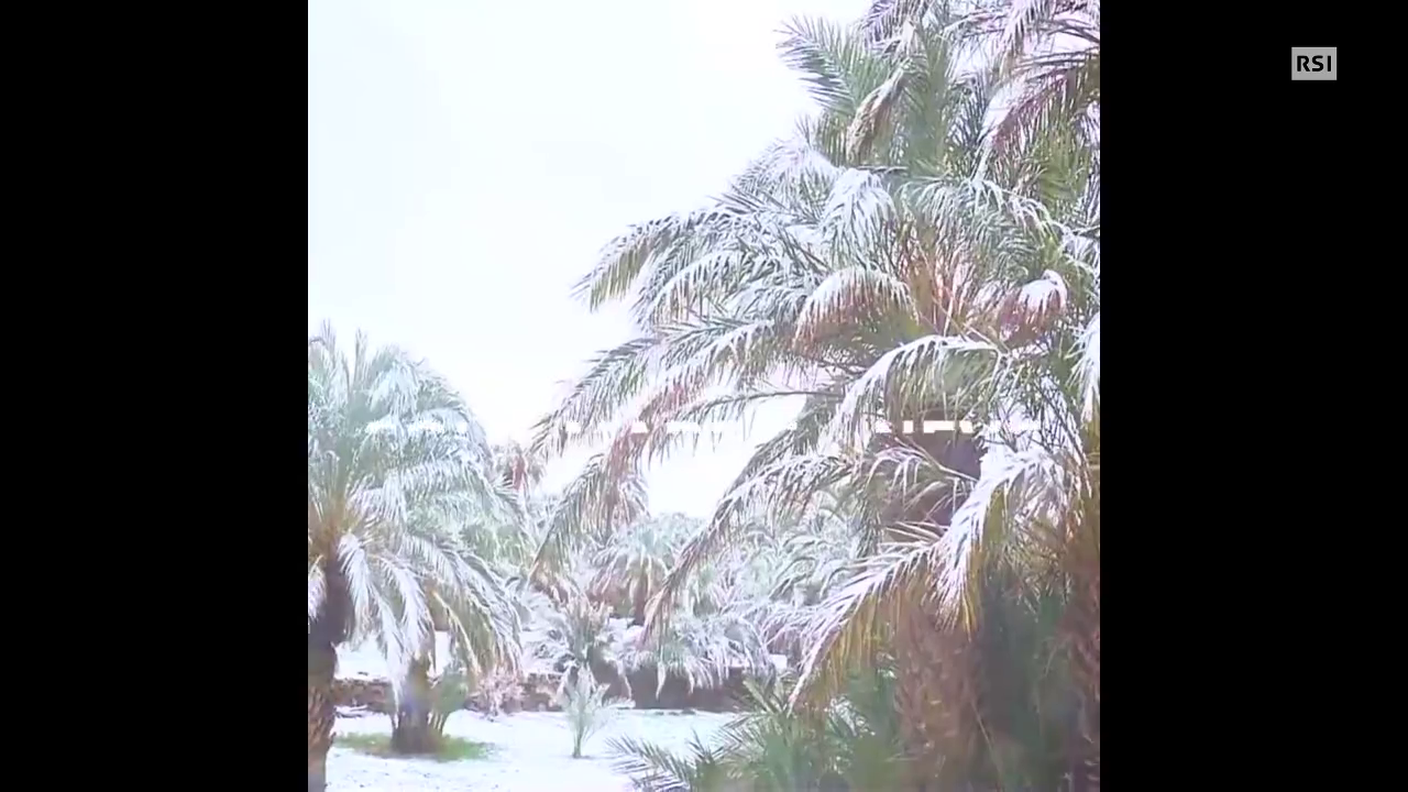 La neve alle Canarie