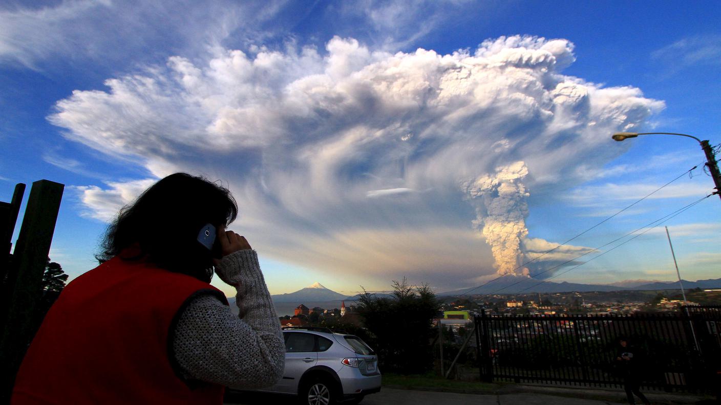 Il vulcano si è risvegliato all'improvviso, dopo 42 anni di inattività
