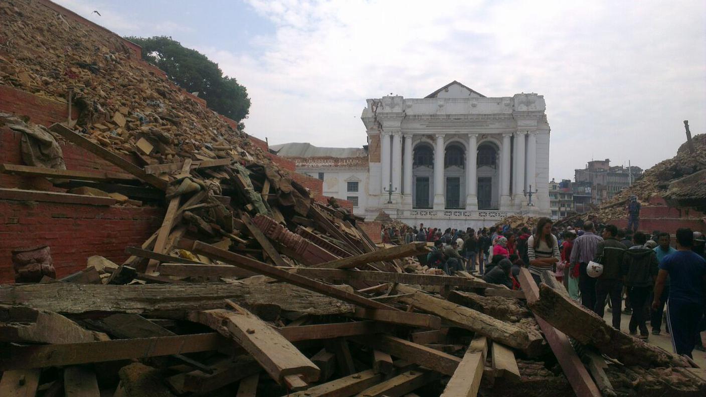 Un'immagine di Boudhanath scattata da Annick Reiner