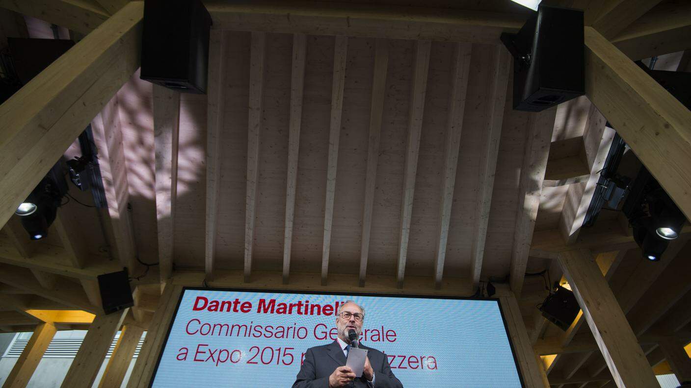 L'intervento di Dante Martinelli, commissario generale di Expo Milano 2015