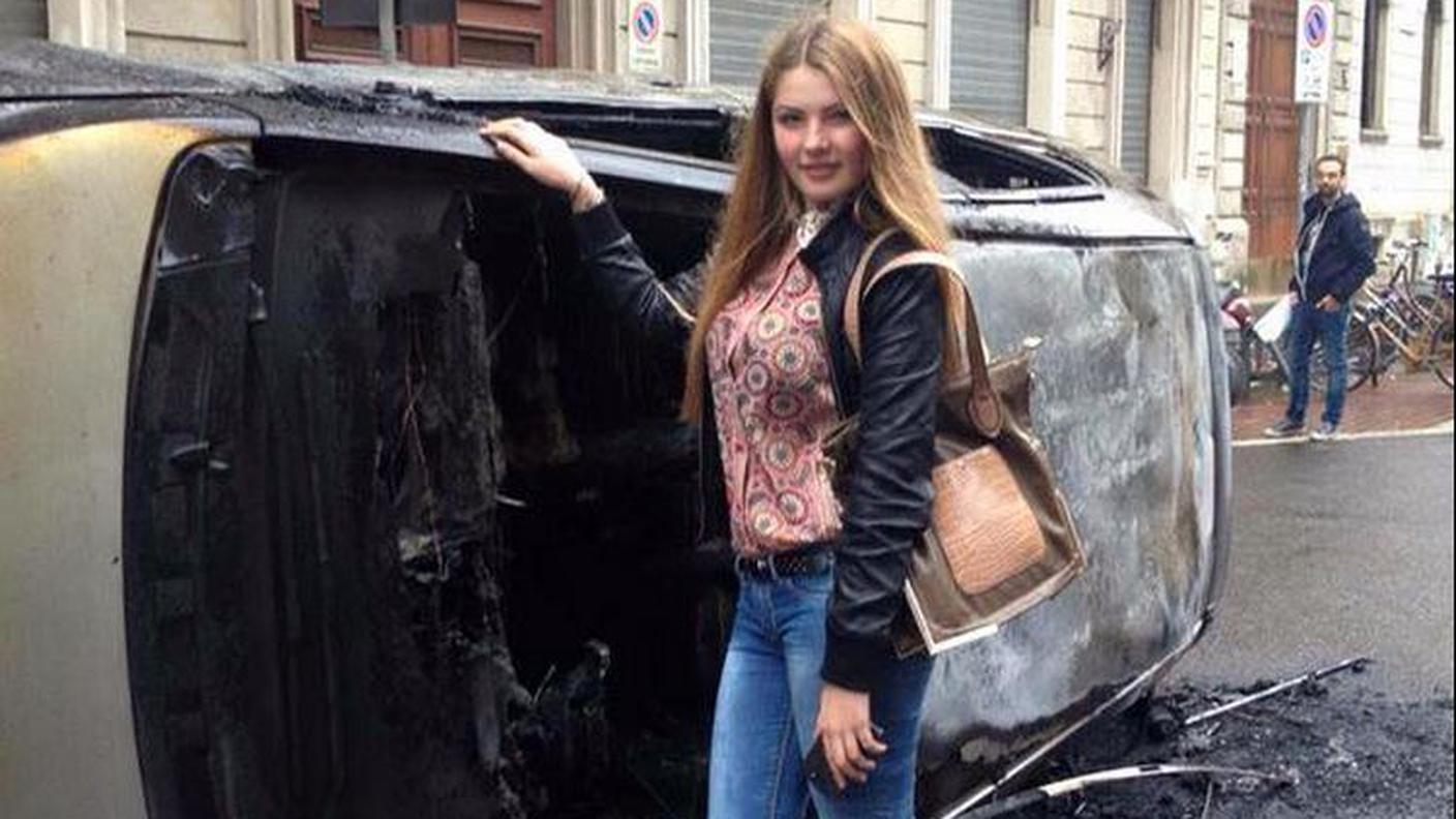 C'è chi ha approfittato dell'occasione per fare delle foto... insolite