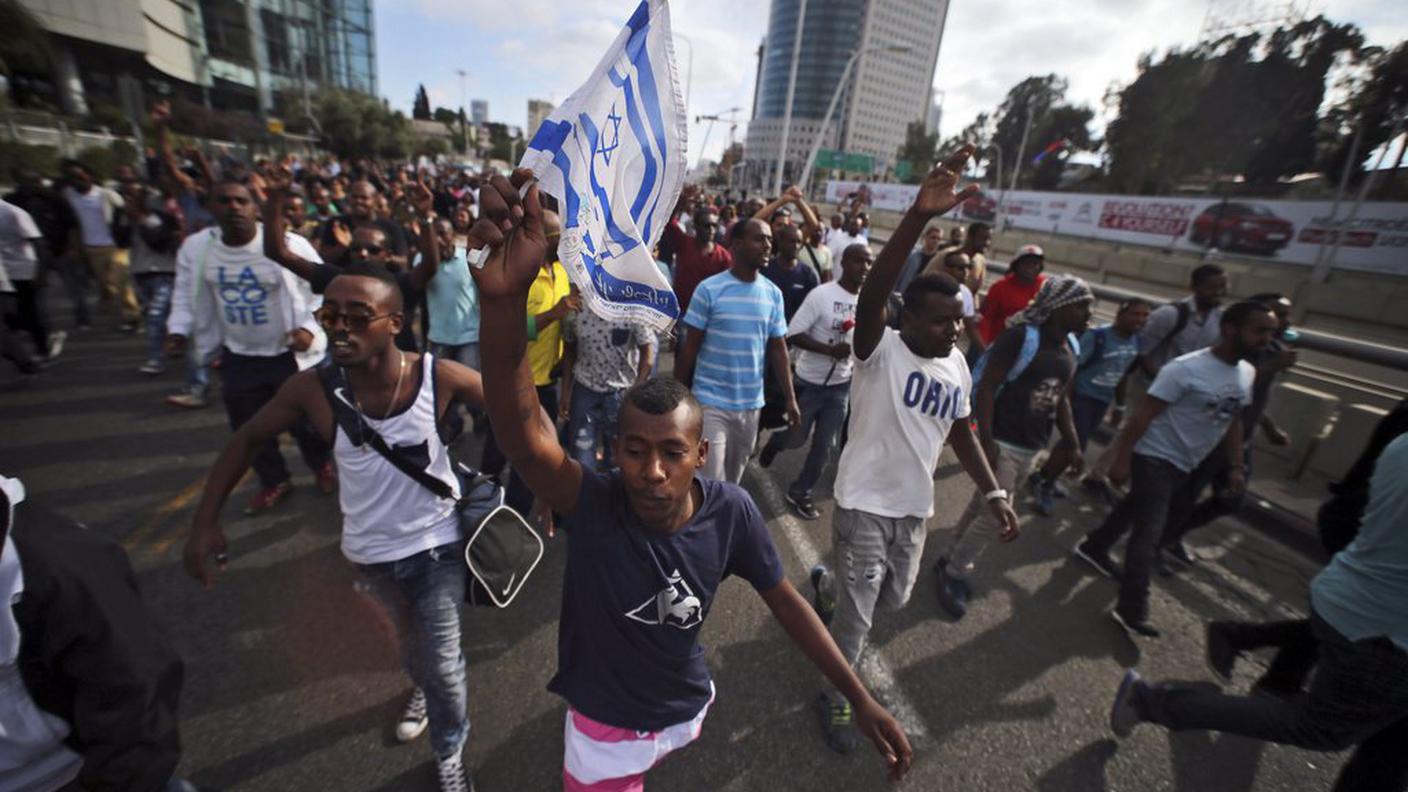 Il corteo del pomeriggio