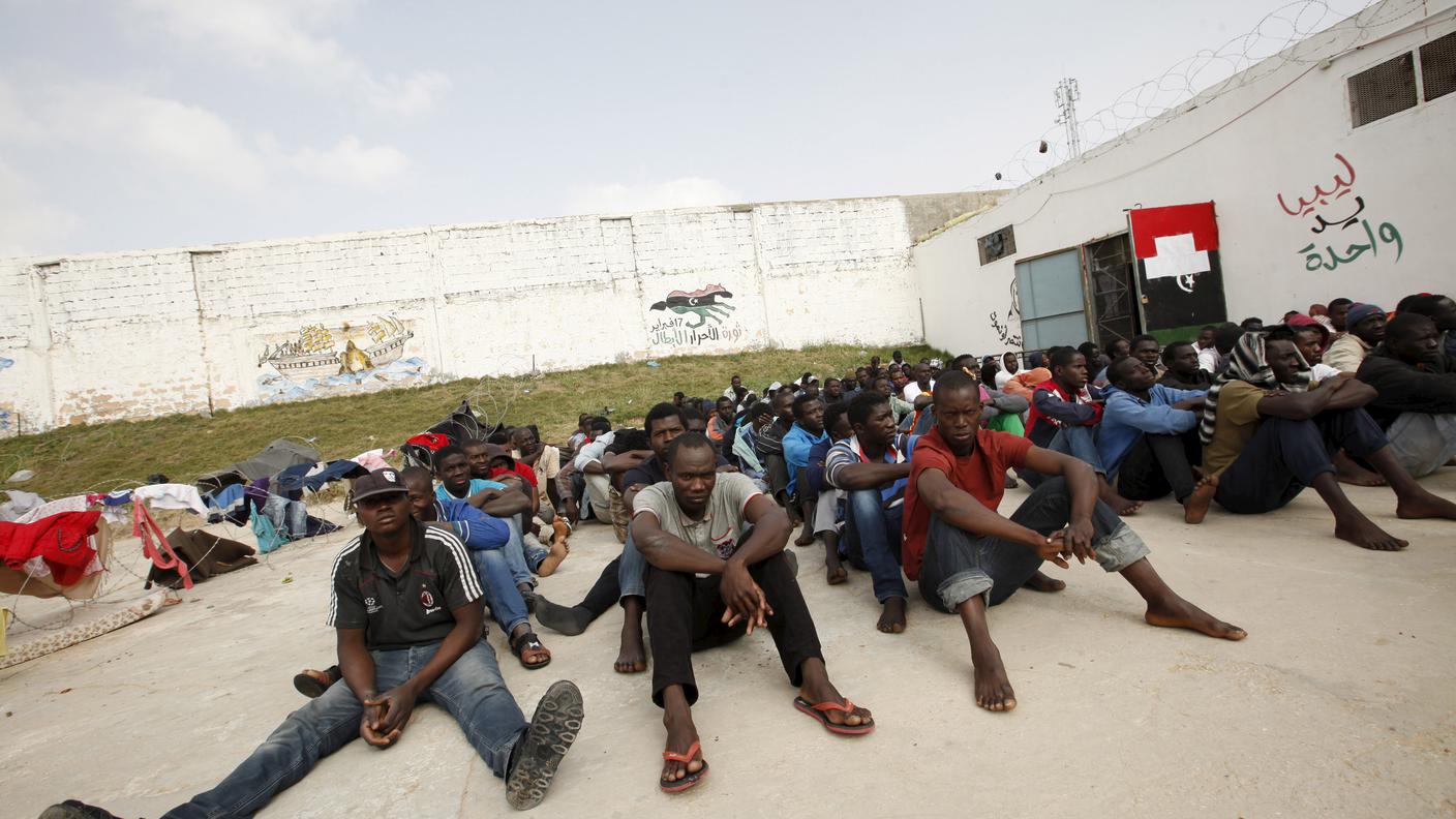 Centro di detenzione a Tripoli
