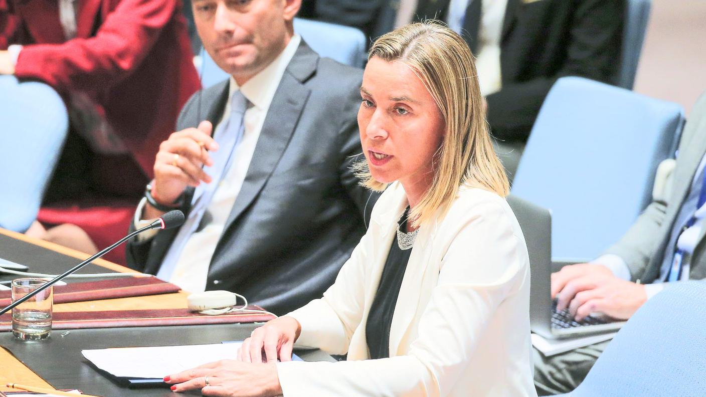 Federica Mogherini all'ONU a New York