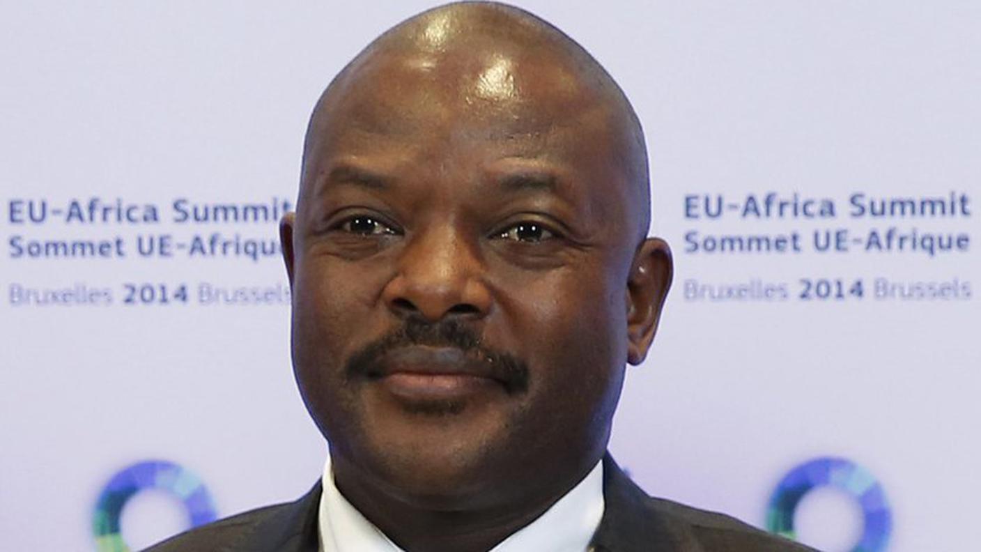 Pierre Nkurunziza, presidente del Burundi