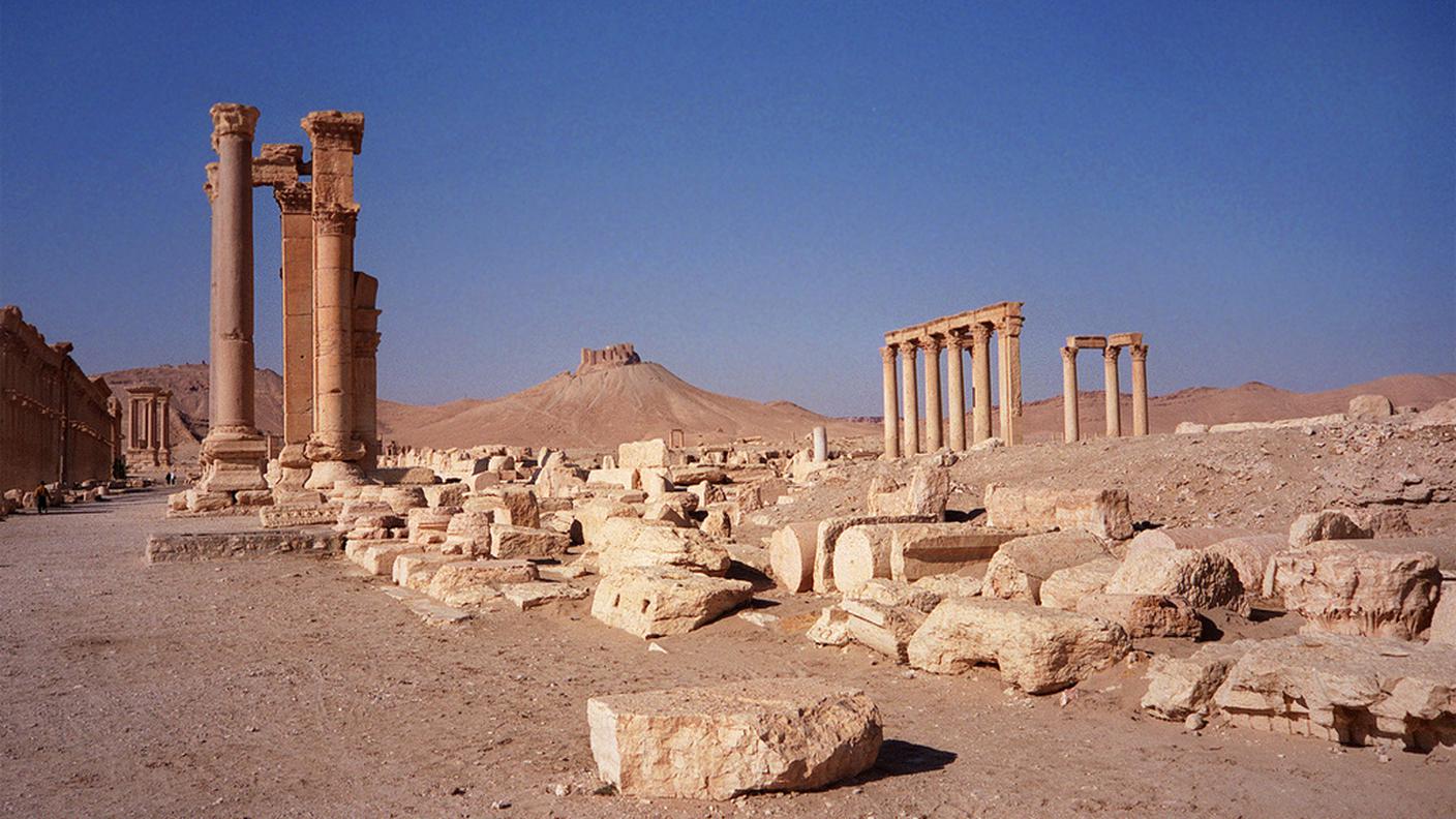 Palmira, nel deserto siriano
