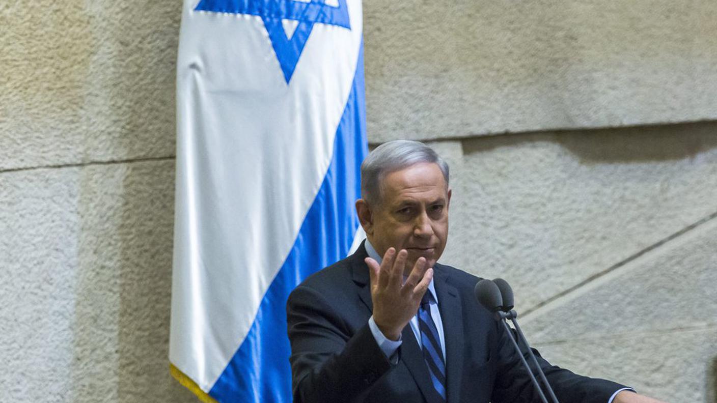 Il premier israeliano Benyamin Netanyahu 