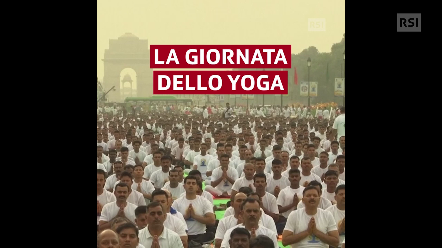 La giornata dello yoga