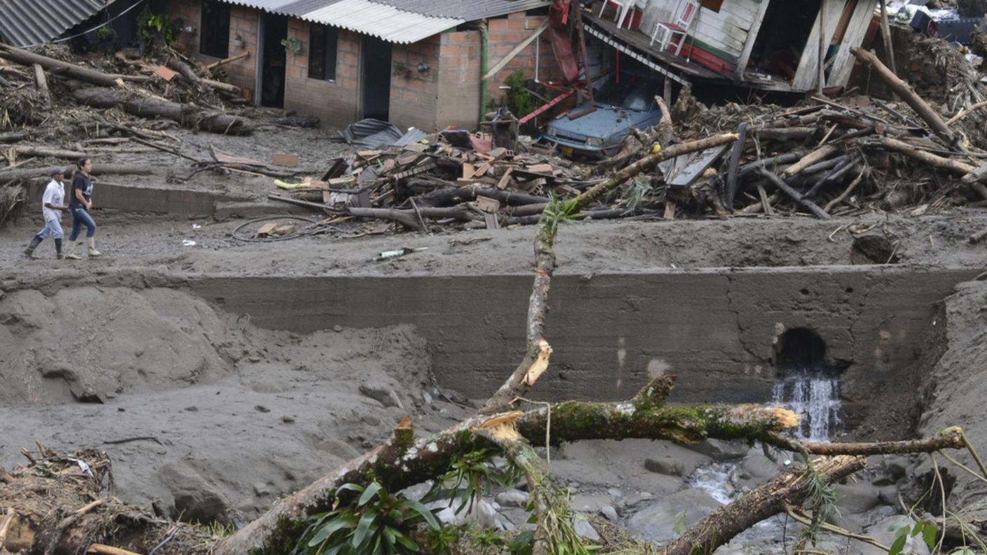 Le immagini da Salgar, in Colombia