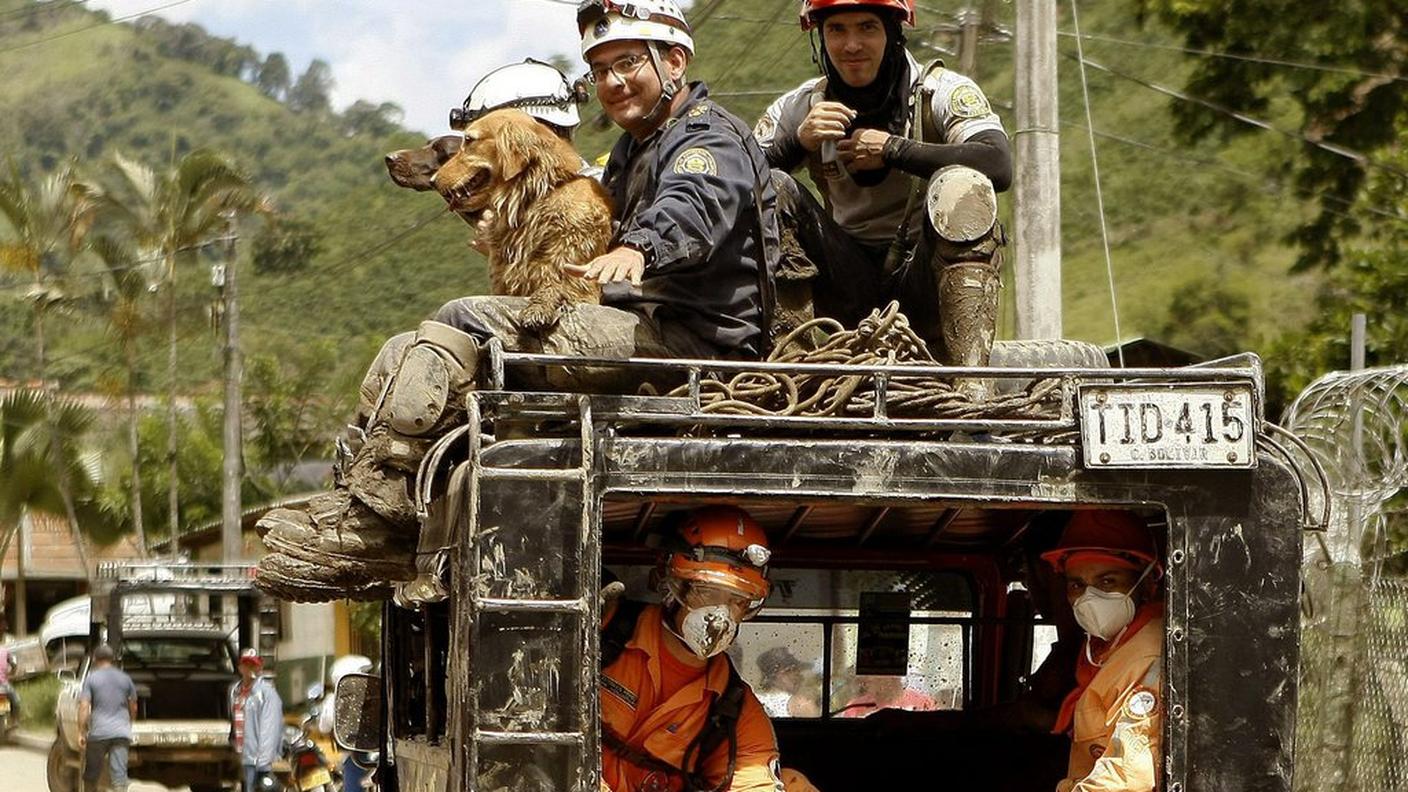 Le immagini da Salgar, in Colombia